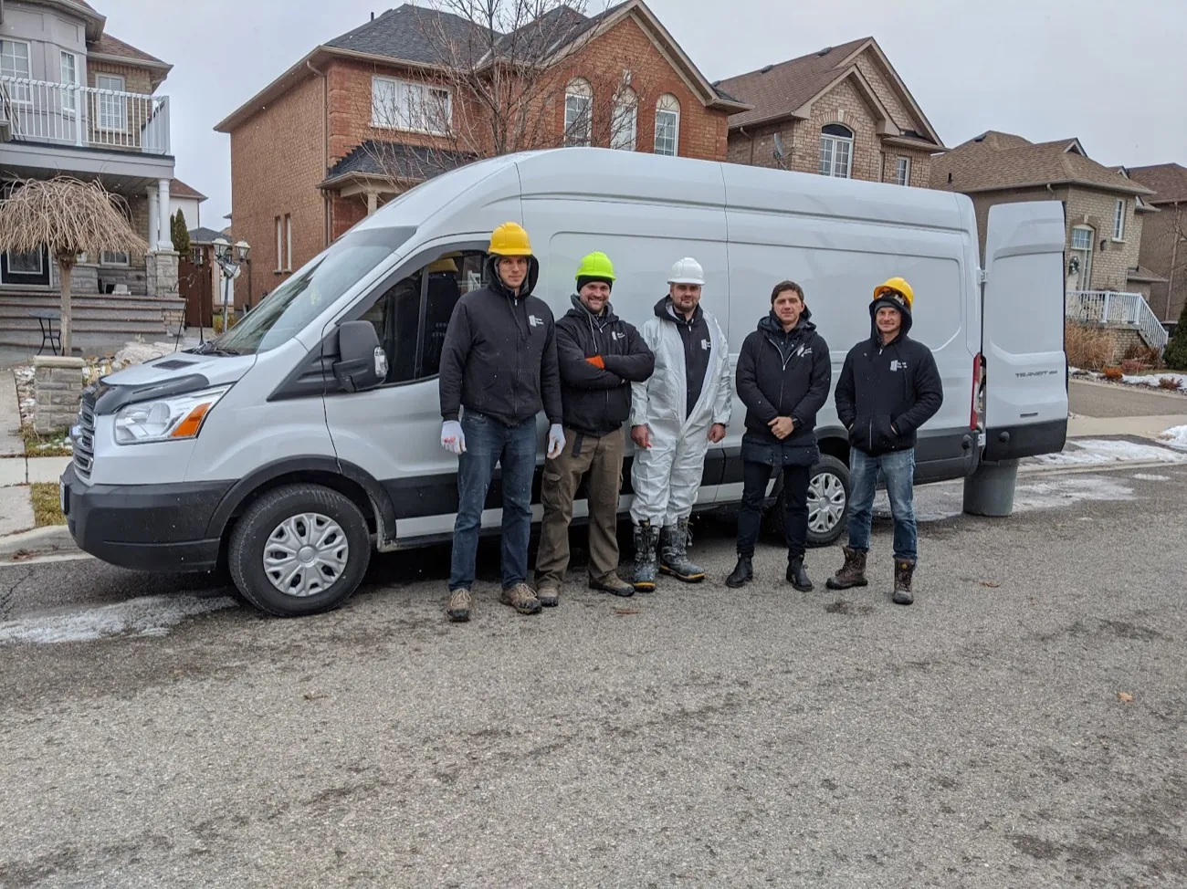 Direct Windows installation crew at a completed GTA project