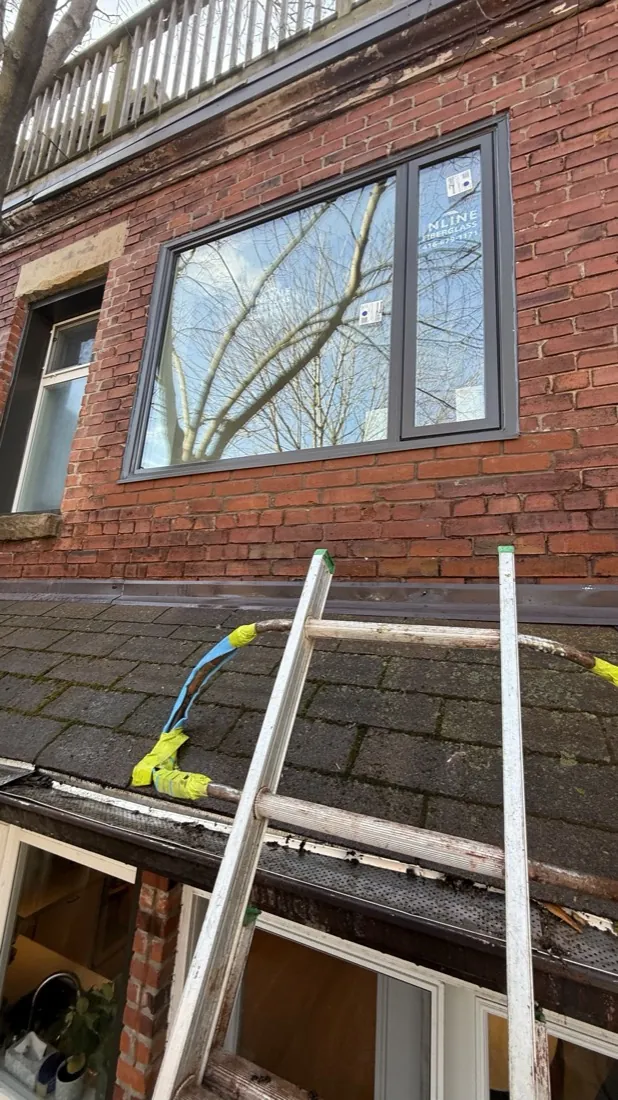 Window replacement in a red-brick GTA home